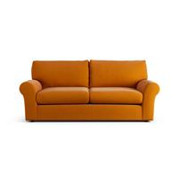 Habitat Molton Fabric 3 Seater Sofabed - Orange