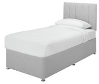 Argos Home Bircham Memory Single Divan - Light Grey