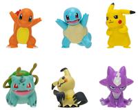 Pokemon Battle Figure 6 Pack - 2-Inch Battle Figures