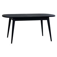 Habitat Etta Extending 6 - 8 Seater Dining Table Black Stain