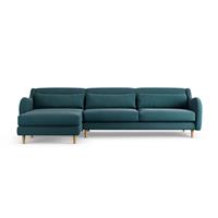 Habitat Turnmill Left Hand Corner Sofa - Teal