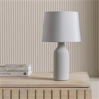 Argos Home Rica Ceramic Table Lamp - Grey