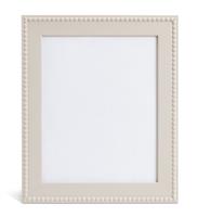 "Habitat Grey Beaded Wooden Picture Frame - 8x10"""