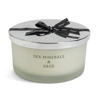 Habitat XL Candle with Lid - Sea Minerals & Sage