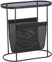 Fifty Five South Trento Metal Side Table - Grey