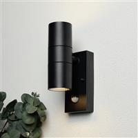 Coast FERN IP44 Black Outdoor Wall Up and Down Light