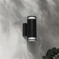 Zink IVY IP65 Black Outdoor Wall Up and Down Light