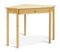 Habitat Simone 1 Drawer Corner Office Desk - Oak