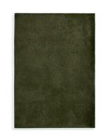 Habitat Cosy Soft Moss Green Short Pile Rug - 170x120cm