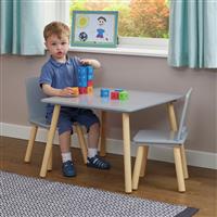 Liberty House Nursery Table and Chair Set - Grey
