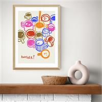 East End Prints Another Oak Frame Art Print - A2