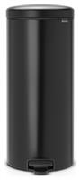 Brabantia 30L New Icon Pedal Bin - Matt Black