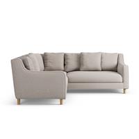 Habitat Swift Reversible Corner Sofa - Stone - Ash Leg