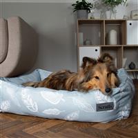 Scruffs Botanical Grey Box Bed-Medium