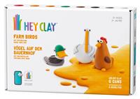 Hey Clay Farm Birds 6 Can Set