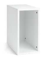 Habitat Rubrics Modular Single Small Shelf Unit - White