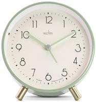 Acctim Fossen Analogue Alarm Clock - Sage