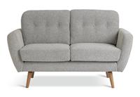 Habitat Finney Fabric 2 Seater Sofa in a Box - Grey