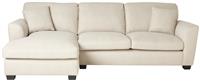 Argos Home Joelle Left Hand Corner Chaise Sofa - Stone