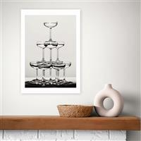 East End Prints Champagne II Art Print - A2