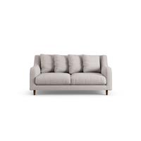 Habitat Swift Fabric 2 Seater Sofa - Natural - Dark Leg