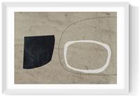 East End Prints Comfort White Frame Art Print - A3