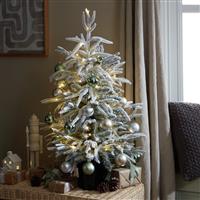 Habitat 3ft Snowy Small Christmas Tree