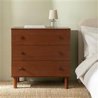 Habitat Akio 3 Drawer Chest - Walnut