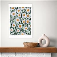 East End Prints Daisy Pattern Art Print - A3