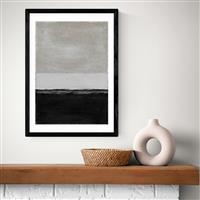 East End Prints Day Black Frame Art Print - A2