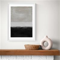 East End Prints Day White Frame Art Print - A2