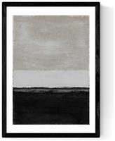 East End Prints Day Black Frame Art Print - A3