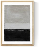 East End Prints Day Oak Frame Art Print - A3