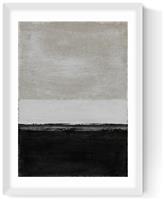 East End Prints Day White Frame Art Print - A3