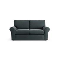 Habitat Molton Fabric 2 Seater Sofa - Charcoal