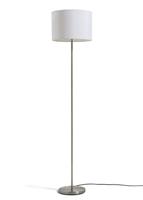 Argos Home Satin Stick Floor Lamp - Super White