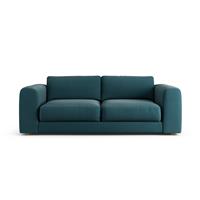 Habitat Ayr Large Fabric 3 Seater Sofa - Teal