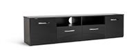 Habitat Hayward 2 Door TV Unit - Black Gloss