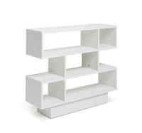 Argos Home Cubes Short Shallow Shelving Unit - White