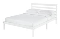 Argos Home Kaycie Small Double Wooden Bed Frame - White