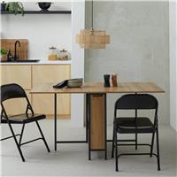 Habitat Loft Living Folding 4-6 Seater Dining Table - Oak