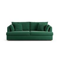 Habitat Holmfirth Fabric 3 Seater Sofa - Green