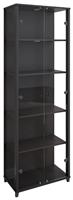 Argos Home Optima 2 Door Display Cabinet with Light - Black
