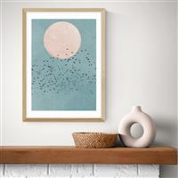 East End Prints Fly Away Oak Frame Art Print - A2