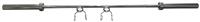 Pro Fitness 6ft Olympic Barbell - Chrome