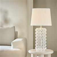 Habitat Glass Bobble Table Lamp Base Only - Clear