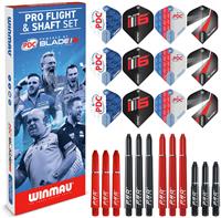 Winmau Blade 6 PDC Flight and Shaft Set