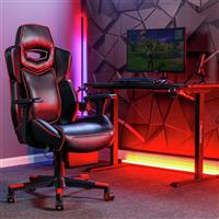 X Rocker Drogon Office Gaming Chair - Black & Red