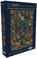 Gibsons The Art File Into The Forest 1000 Piece Puzzle