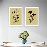 East End Prints Inky Botanical Art Print - A2